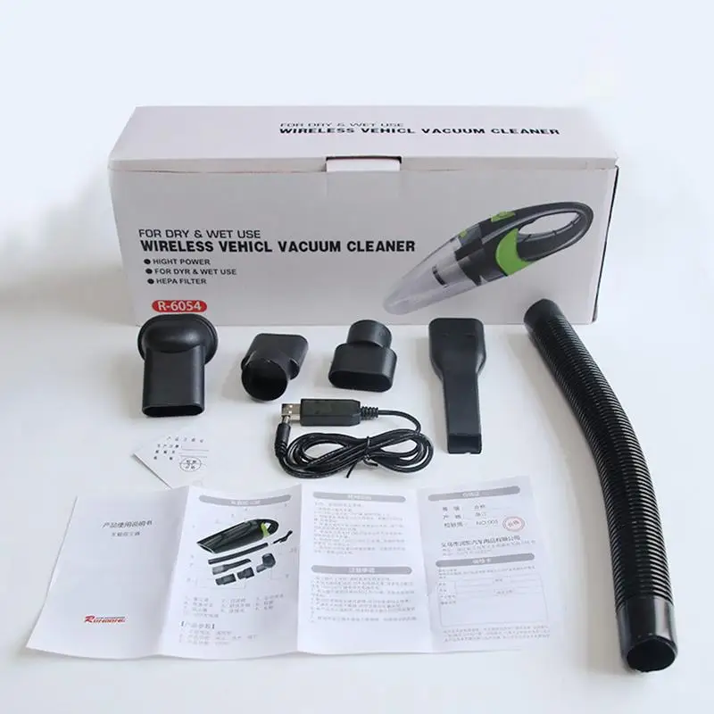 100V To 240V 120W Wireless Car Vacuum Cleaner USB Charging Cable Car Home Dual-Use Vacuum Cleaner
100V To 240V 120W Wireless Car Vacuum Cleaner USB Charging Cable Car Home Dual-Use Vacuum Cleaner