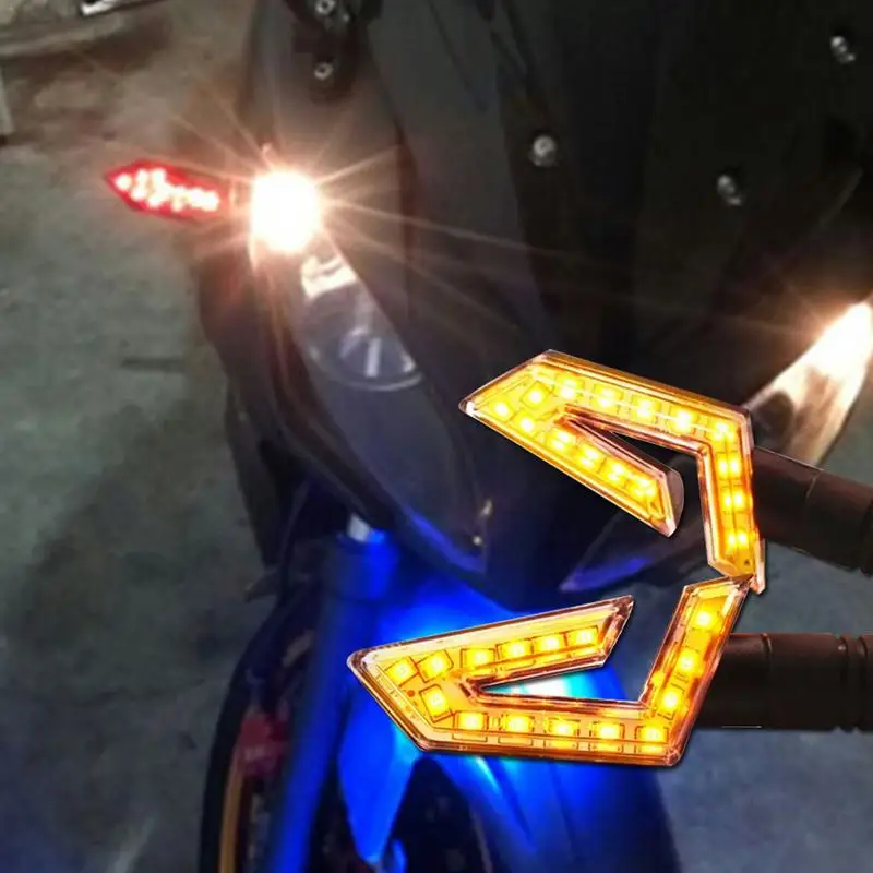 2PCS Motorcycle Indicator Signal Light Turn Signal 15LED Modification Signal Light Yellow Light Triangle Turn Signal
2PCS Motorcycle Indicator Signal Light Turn Signal 15LED Modification Signal Light Yellow Light Triangle Turn Signal