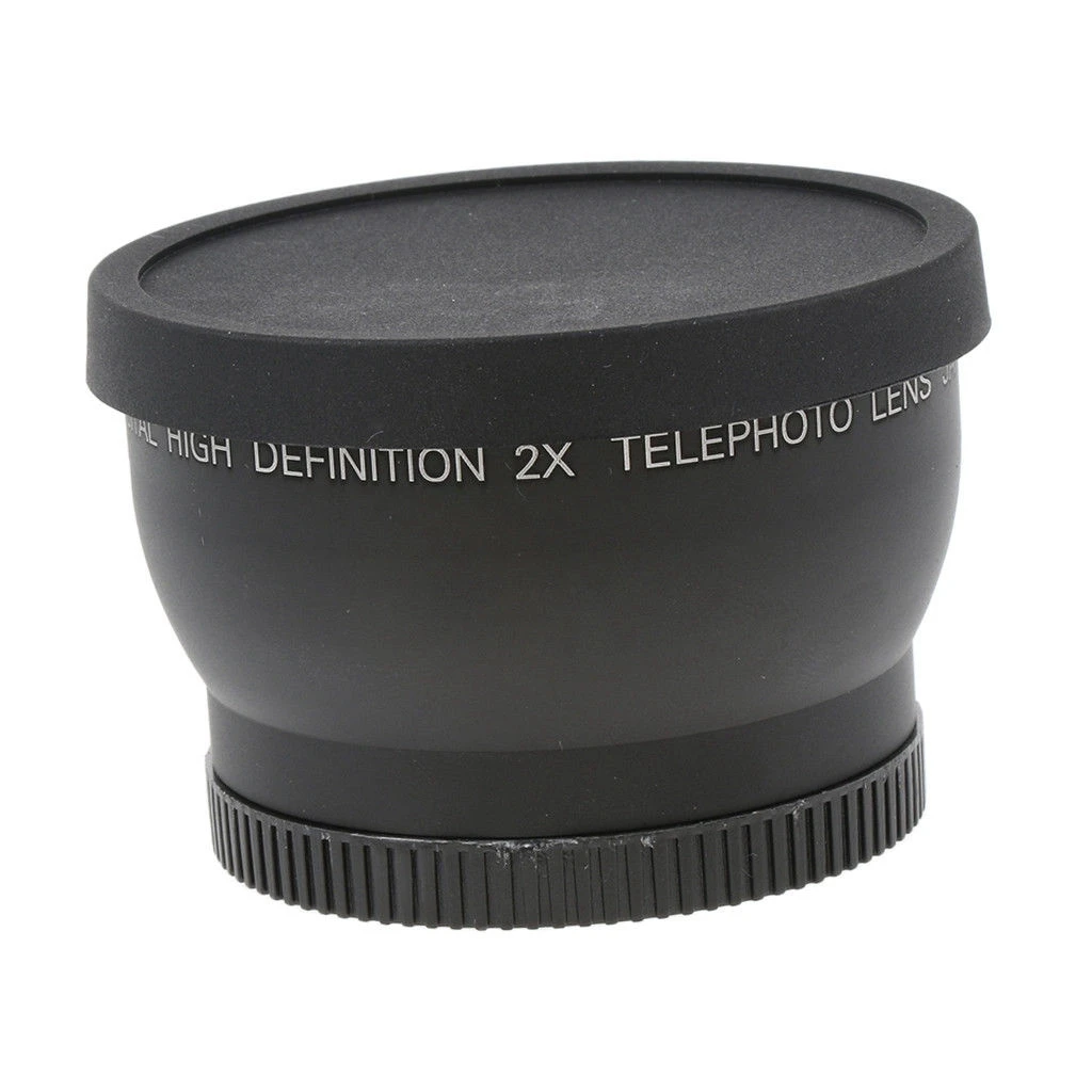 New-52mm 2X телеобъектив для цифровой камеры Canon Nikon sony | Электроника