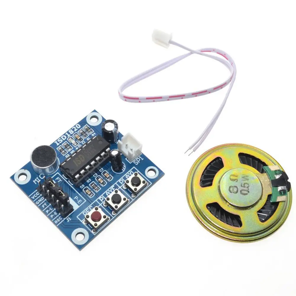 ISD1820 Audio Sound Voice Module Recording Playback For Mic Microphone Acces Board | Электроника