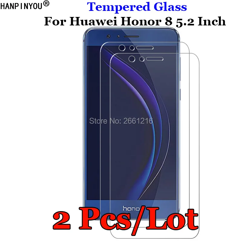 2 Pcs/Lot For Huawei Honor 8 Honor8 5.2" Tempered Glass 9H 2.5D Premium Phone Screen Protector Film
2 Pcs/Lot For Huawei Honor 8 Honor8 5.2" Tempered Glass 9H 2.5D Premium Phone Screen Protector Film