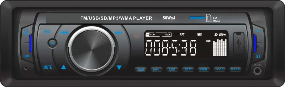 Автомобильный MP3-плеер KUNFINE, один DIN, FM-радио для автомобиля с USB/SD/MMC/слотом и дистанционным управлением
Автомобильный MP3-плеер KUNFINE, один DIN, FM-радио для автомобиля с USB/SD/MMC/слотом и дистанционным управлением