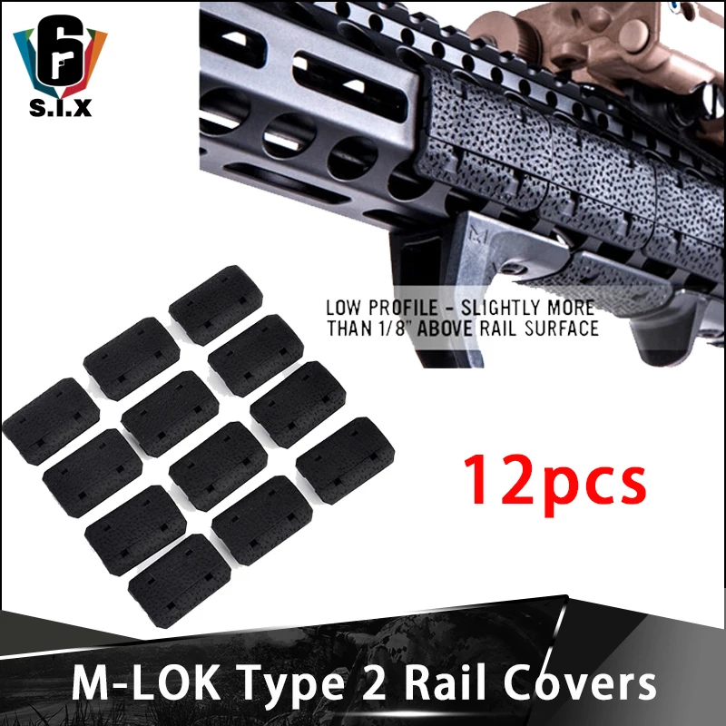 12 Pcs/set M-LOK Type 2 Rail Covers For Mlok Handguard Weaver Picatinny Rail Cover
12 Pcs/set M-LOK Type 2 Rail Covers For Mlok Handguard Weaver Picatinny Rail Cover