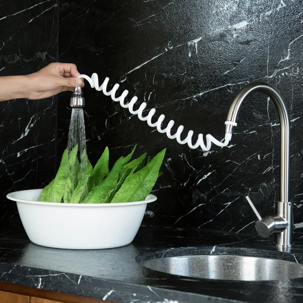 Retractable Faucet Extender Tube Kitchen Water Filter Bathroom Shower Sprayer Faucet Filter Extension
Retractable Faucet Extender Tube Kitchen Water Filter Bathroom Shower Sprayer Faucet Filter Extension