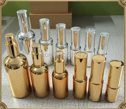 5/15/30pcs 10/15/20/30/50/100ml gold mist spray bottle Essential Oil dropper glass silver lotion bottle DIY refillable bottle
5/15/30pcs 10/15/20/30/50/100ml gold mist spray bottle Essential Oil dropper glass silver lotion bottle DIY refillable bottle