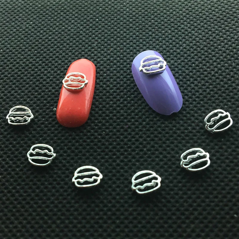 20Pcs Nail Art Metal Studs Decorations Charms Hollow 3d Silver Ice Cream Summer Design Manicure Accessoires DIY
20Pcs Nail Art Metal Studs Decorations Charms Hollow 3d Silver Ice Cream Summer Design Manicure Accessoires DIY