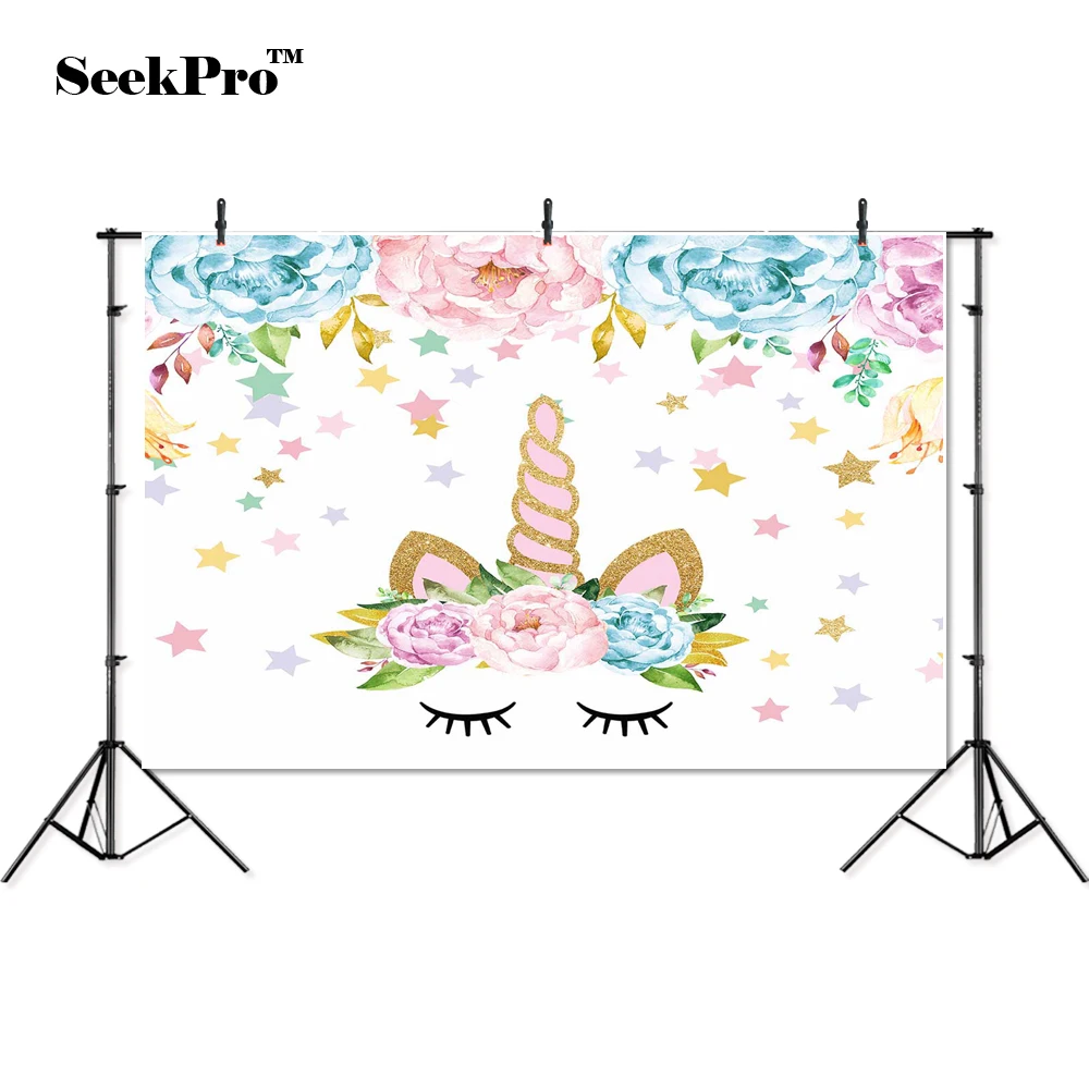 thin vinyl stars unicorn flowers birthday children photo Background Printed Professional indoor Photographic studio Backdrops
thin vinyl stars unicorn flowers birthday children photo Background Printed Professional indoor Photographic studio Backdrops