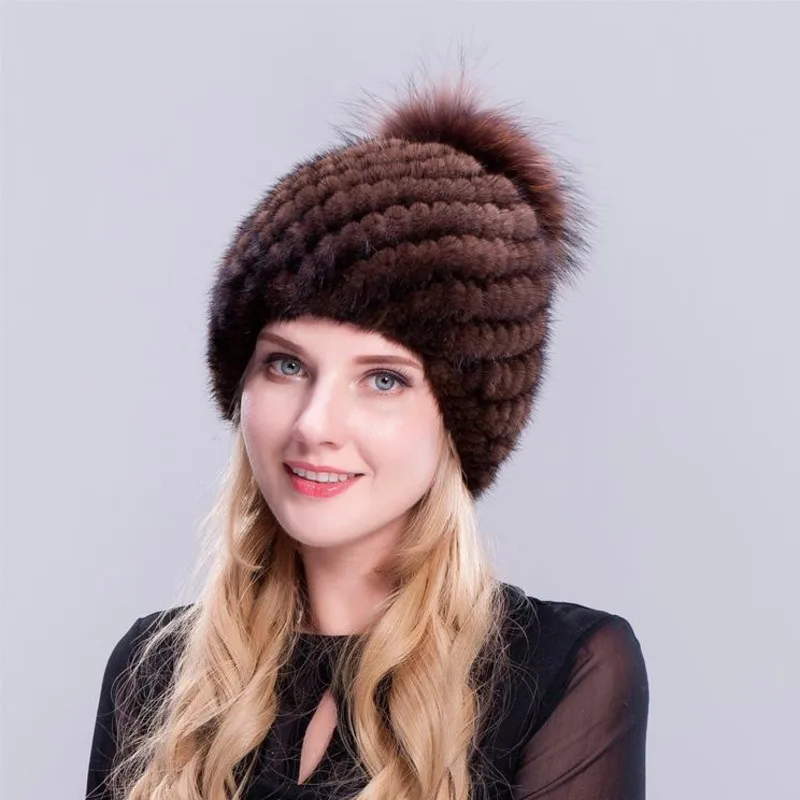 New Mink Hair Winter For Women Fashion Fur Hats Tide Real Skin Pom Pom Girls Cap Earmuffs Keep Warm Pompom Beanies Ponytail
New Mink Hair Winter For Women Fashion Fur Hats Tide Real Skin Pom Pom Girls Cap Earmuffs Keep Warm Pompom Beanies Ponytail