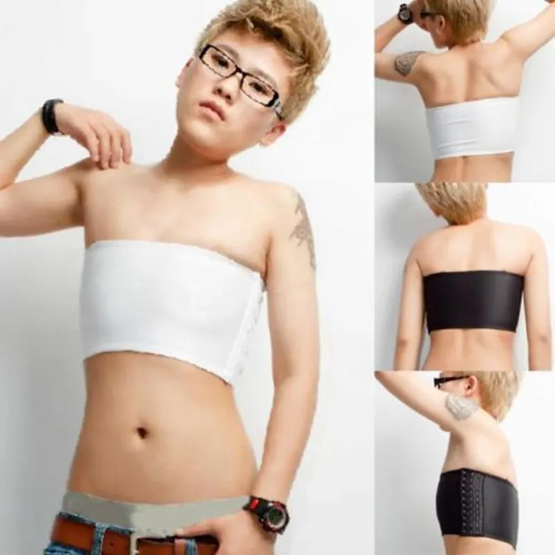 Fashion Women Summer Casual Strapless Chest Breast Binder Trans Tank Tops Sleeveless Tube Lesbian Tomboy Cosplay
Fashion Women Summer Casual Strapless Chest Breast Binder Trans Tank Tops Sleeveless Tube Lesbian Tomboy Cosplay