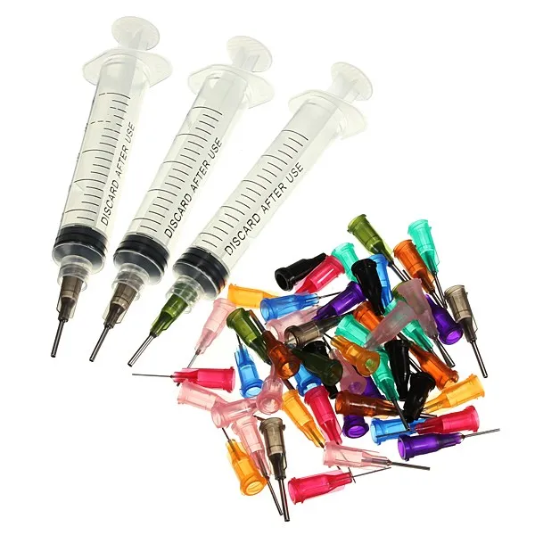 50Pcs Useful New SMT SMD PCB Solder Paste Adhesive Glue Liquid Dispenser+Dispensing Needle
50Pcs Useful New SMT SMD PCB Solder Paste Adhesive Glue Liquid Dispenser+Dispensing Needle