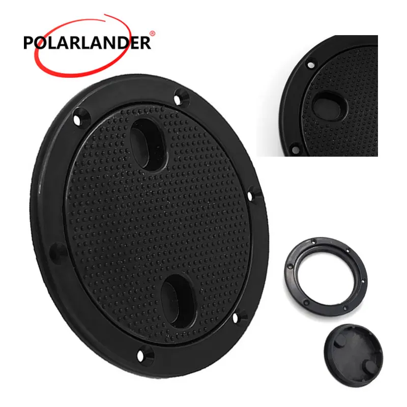 6 inch Marine Boat Round Twist Screw Out Detachable Cover RV Plastic Inspection Deck Plate Access Hatch Cover Black
6 inch Marine Boat Round Twist Screw Out Detachable Cover RV Plastic Inspection Deck Plate Access Hatch Cover Black