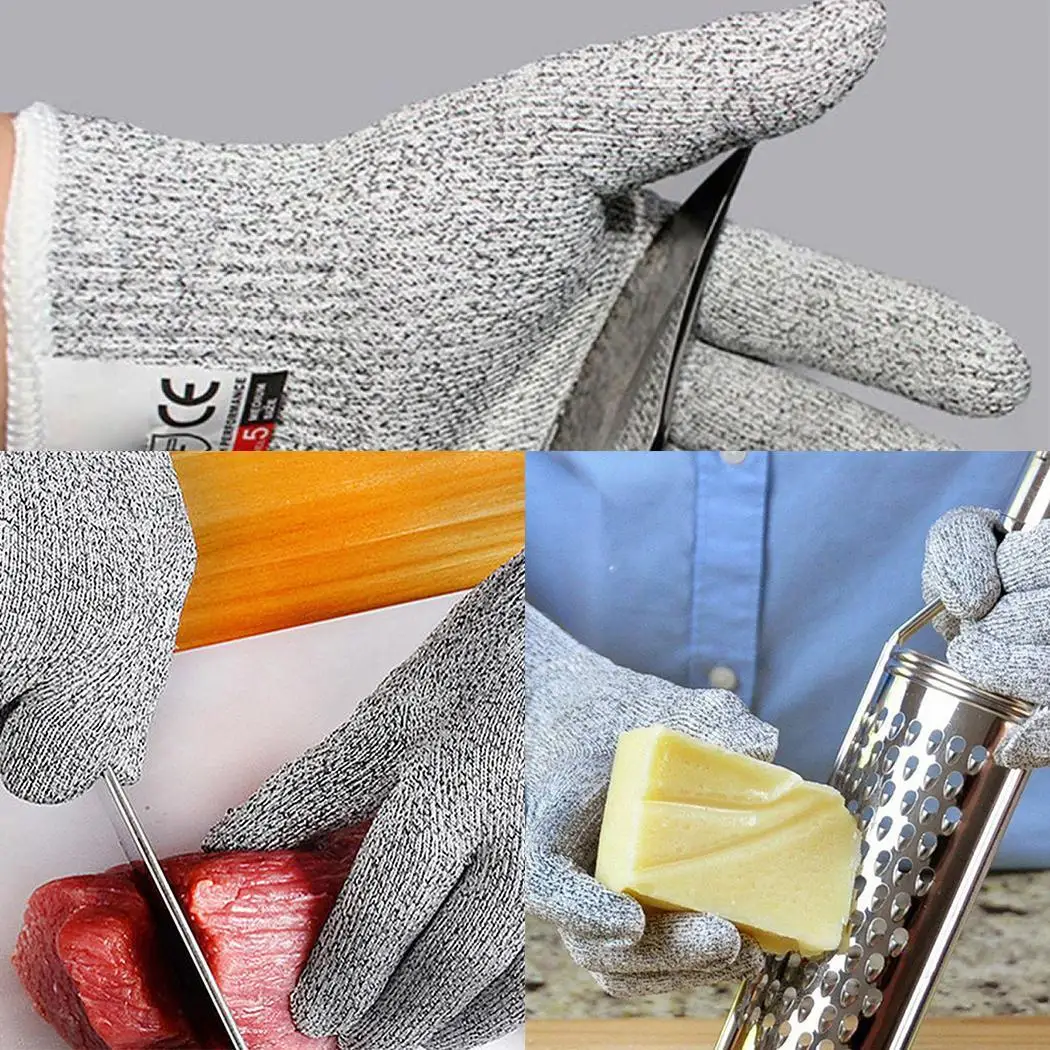 Анти-cut перчатки защитные устойчивые к порезам удар Устойчив Кухня | Безопасность