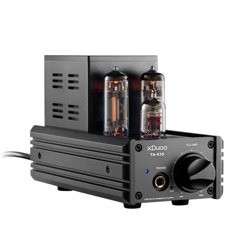 XDUOO TA-03S PCM 32BIT/192KHZ DSD128 XMOS U8 CS4398*2 USB DAC & Tube Headphone Amplifier
XDUOO TA-03S PCM 32BIT/192KHZ DSD128 XMOS U8 CS4398*2 USB DAC & Tube Headphone Amplifier