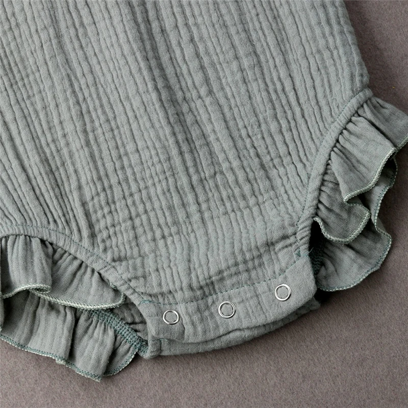 Hot Sale 2019 Summer New Newborn Kids Boys Girls Ruffle Sleeve One-Pieces Baby Bodysuit Jumpsuit Sunsuit Outfits Infant Clothes
Hot Sale 2019 Summer New Newborn Kids Boys Girls Ruffle Sleeve One-Pieces Baby Bodysuit Jumpsuit Sunsuit Outfits Infant Clothes