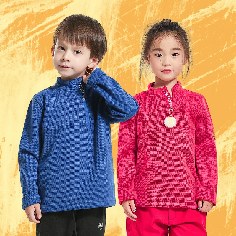 Children Outdoor Camping Running Warm Fleece Coat Boys Girls Climbing Fishing Sports Travel Breathable Thermal Pullover Jacket
Children Outdoor Camping Running Warm Fleece Coat Boys Girls Climbing Fishing Sports Travel Breathable Thermal Pullover Jacket