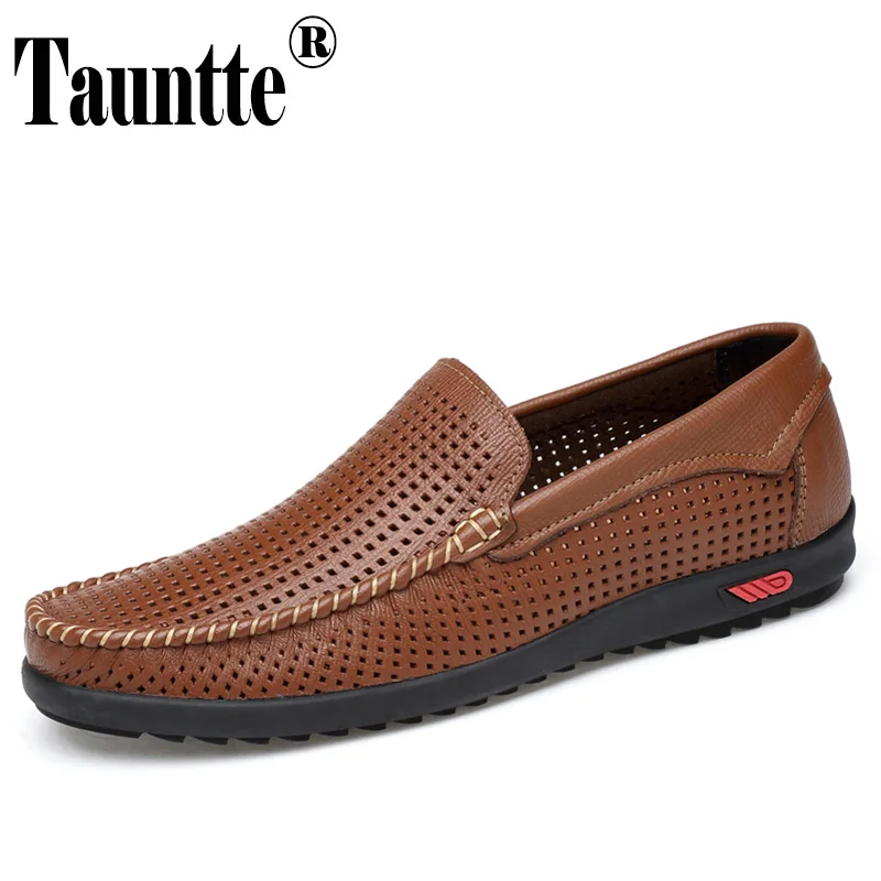 Men's Genuine Leather Loafers Hollow Out Business Casual Shoes Man Driving Moccasins
Men's Genuine Leather Loafers Hollow Out Business Casual Shoes Man Driving Moccasins