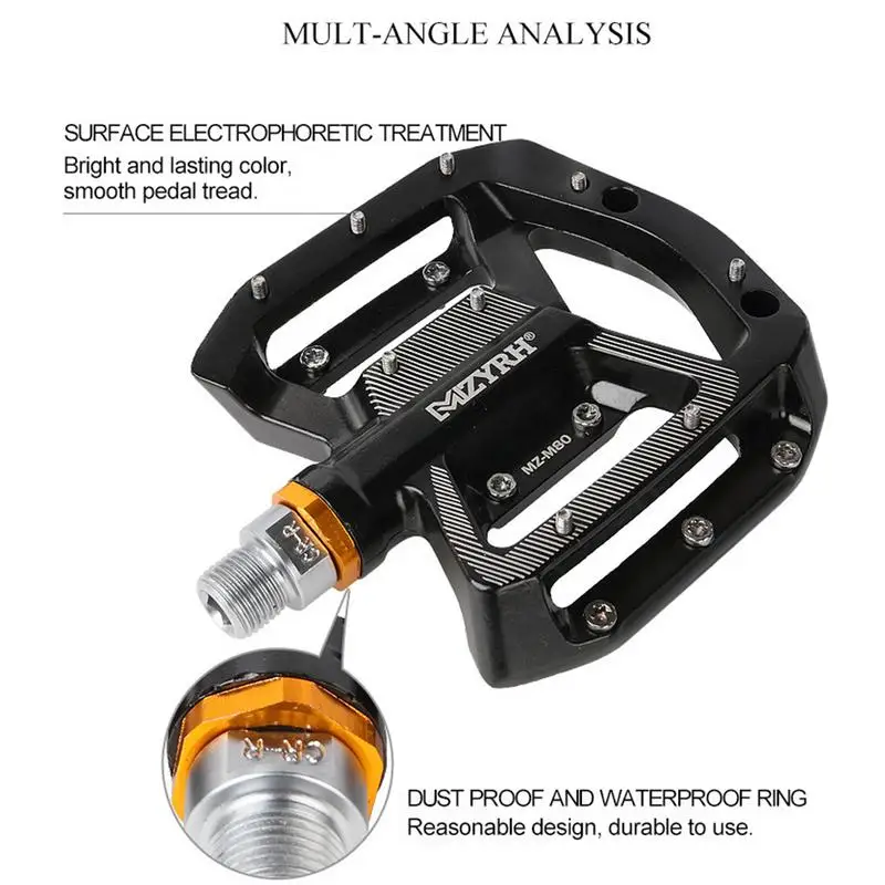 Bicycle Pedal Aluminum Alloy Die-Cast Needle Roller Bearing Pedal Mountain Bike Road Bike Riding Accessories
Bicycle Pedal Aluminum Alloy Die-Cast Needle Roller Bearing Pedal Mountain Bike Road Bike Riding Accessories