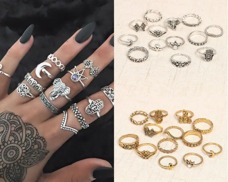 13Pcs Vintage Women Crystal Boho Moon elephant Midi Finger Rings Knuckle Set women Finger Knuckle Rings
13Pcs Vintage Women Crystal Boho Moon elephant Midi Finger Rings Knuckle Set women Finger Knuckle Rings