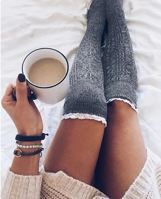Explosion Lace Over knee Pile of socks Wool socks winter fall spring new Long high 2019 NEW Women Sexy Hipster Cute knitting
Explosion Lace Over knee Pile of socks Wool socks winter fall spring new Long high 2019 NEW Women Sexy Hipster Cute knitting