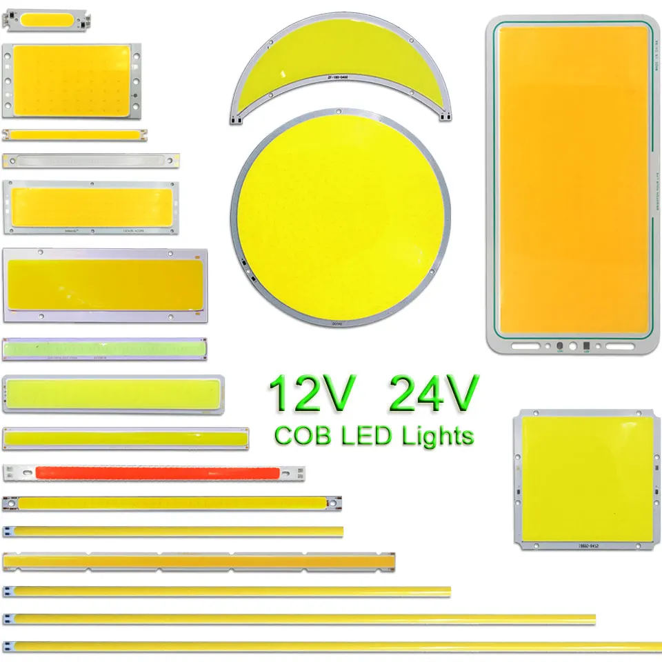 12V COB светодиодный светильник лампы DC12V для грузовиков автомобильный ing DIY микс
