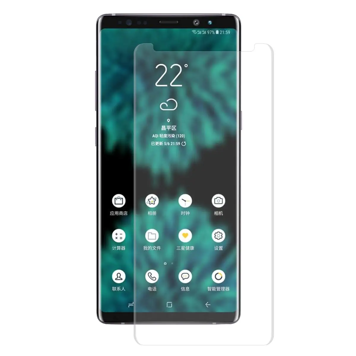 Bakeey 0.26mm 3D Curved Edge Case Friendly Explosionproof 9H Tempered Glass Screen Protector For Samsung Galaxy Note 9 | Мобильные