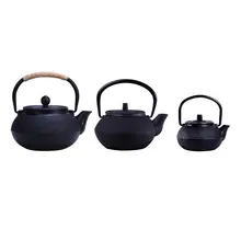 Iron Tea Pot Iron Teapot Tea Kettle For Boiling Water Oolong Tea 50/300/800ML Teaware Cooker Water Kettle Chinese Teapot Water