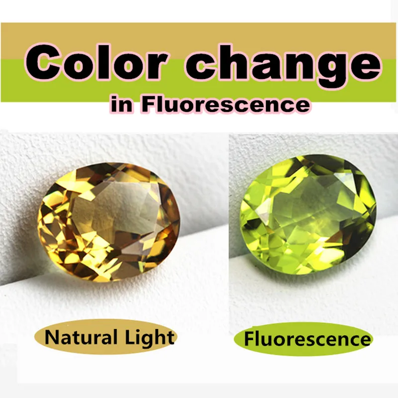 color change Oval shape Alexandrite stone yellow change olive green in fluorescent light faceted loose beads jewelry DIY
color change Oval shape Alexandrite stone yellow change olive green in fluorescent light faceted loose beads jewelry DIY