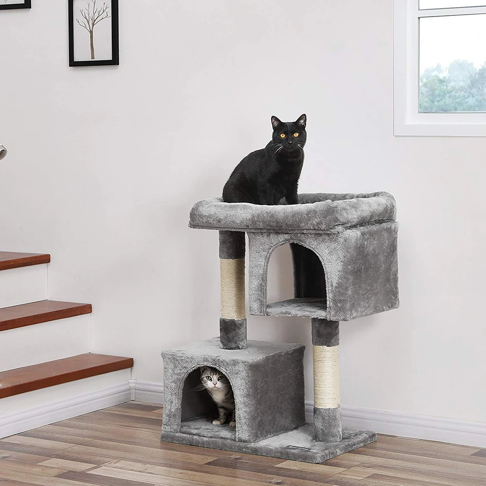 Кошка дерево башня мебель котенок Playhouse Perches платформы лестницы кошка сизаль