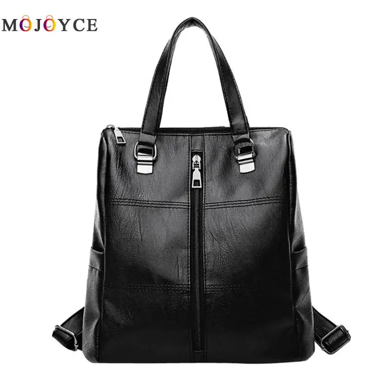 Soft PU Leather Backpack Multi-function Women Knapsack Travel Shoulder Backpack Female
Soft PU Leather Backpack Multi-function Women Knapsack Travel Shoulder Backpack Female