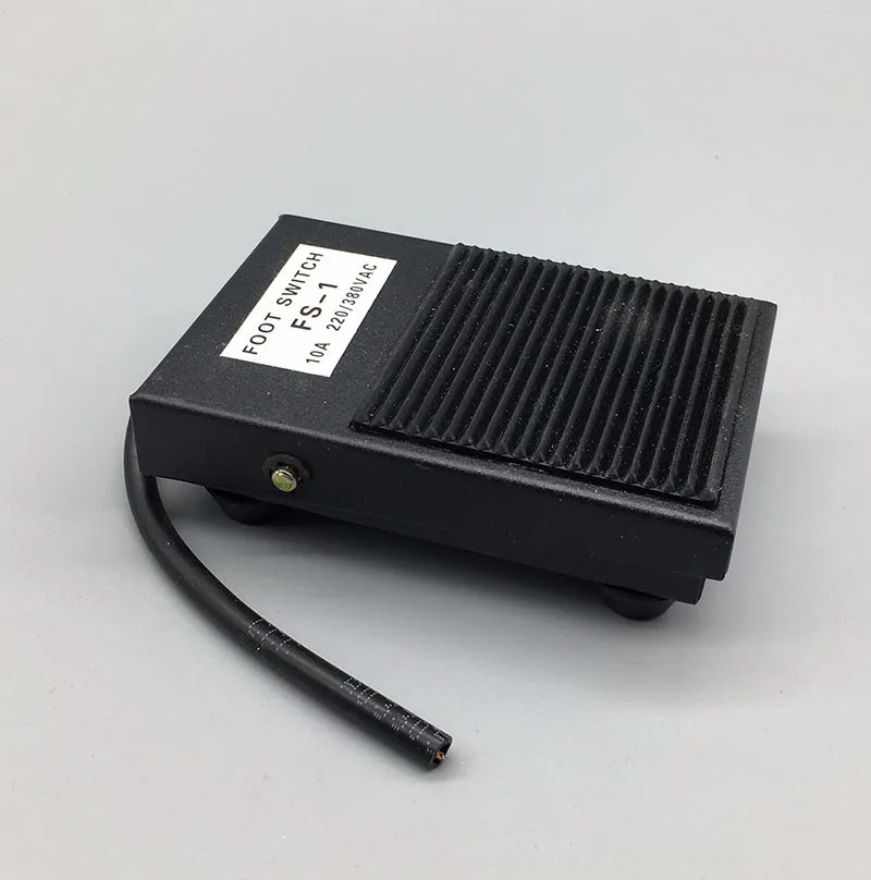 1pcs FS-1 Foot switch controller TFS- SPDT 1 foot switch pedal switch with self reset line 10CM
1pcs FS-1 Foot switch controller TFS- SPDT 1 foot switch pedal switch with self reset line 10CM