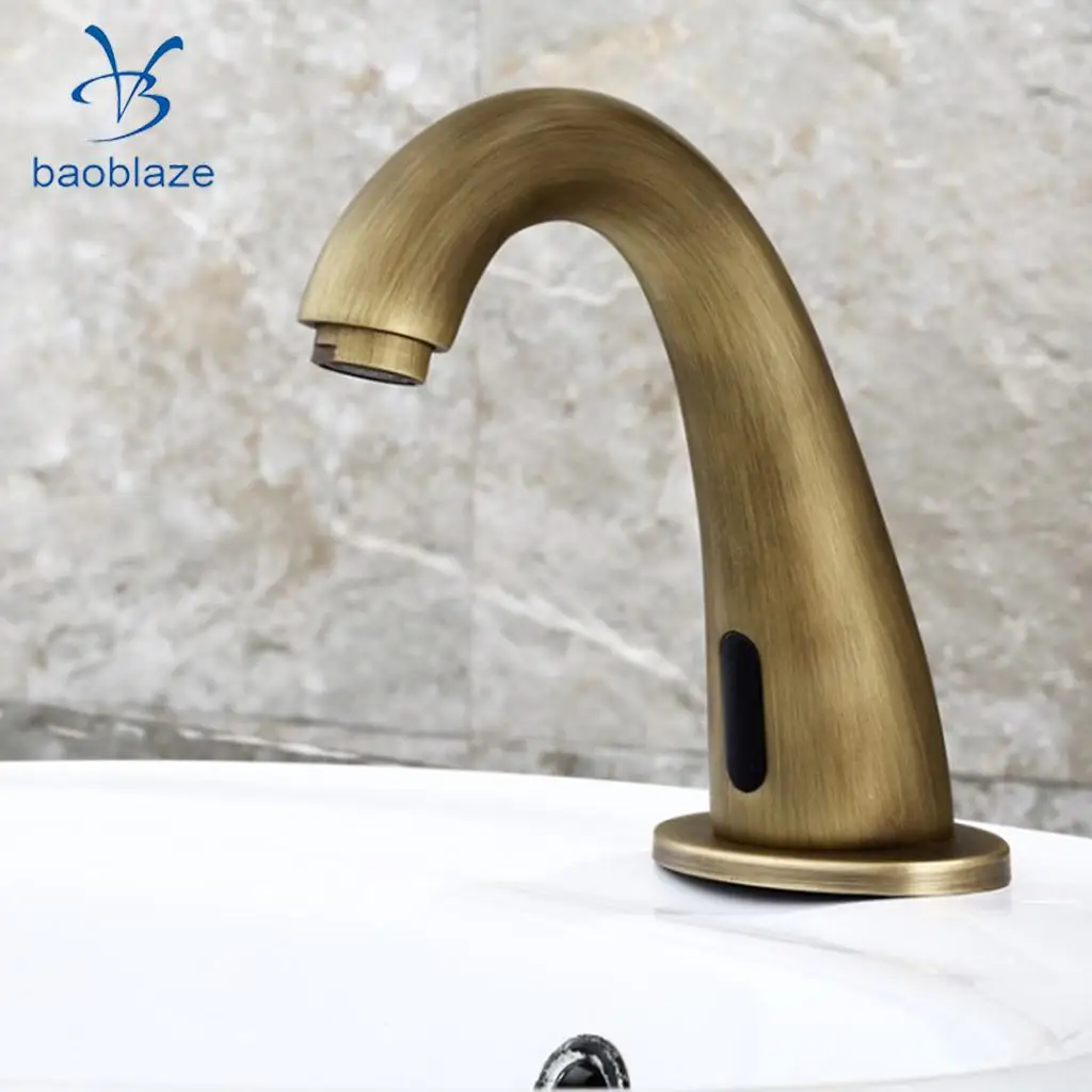 Vintage Brass Auto Faucet Infrared Sensor Water Tap Handsfree Faucet for Bathroom Kitchen Basin Sin Tub
Vintage Brass Auto Faucet Infrared Sensor Water Tap Handsfree Faucet for Bathroom Kitchen Basin Sin Tub