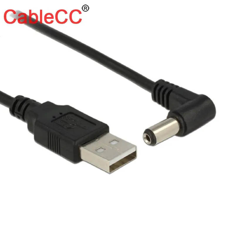 Jimier CY Cable 80cm USB 2.0 A Type Male to Right Angled 90 Degree 5.5 x 2.1mm DC 5V Power Plug Barrel Connector Charge Cable
Jimier CY Cable 80cm USB 2.0 A Type Male to Right Angled 90 Degree 5.5 x 2.1mm DC 5V Power Plug Barrel Connector Charge Cable