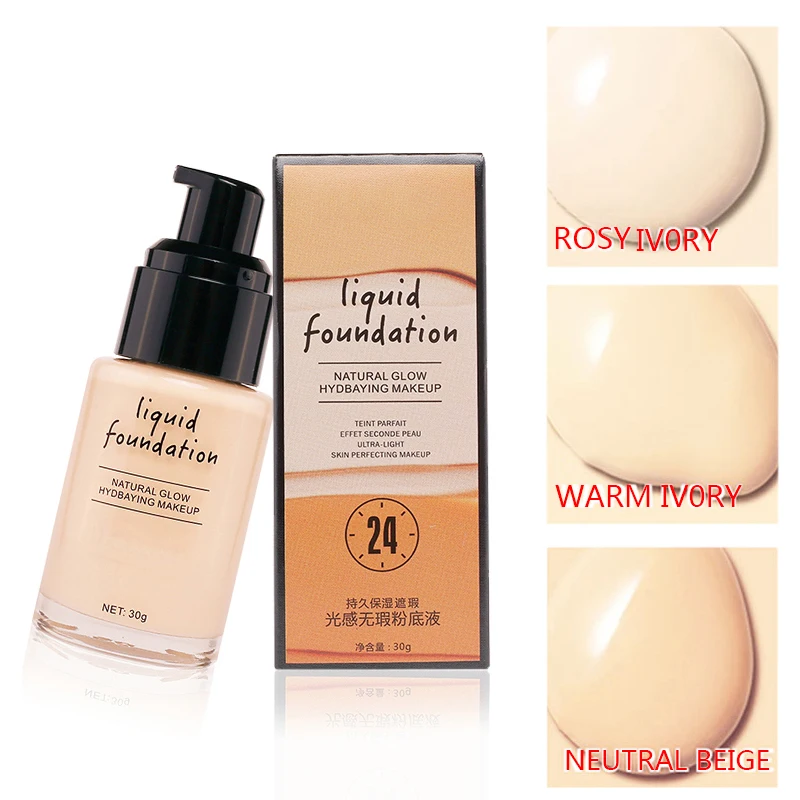ICYCHEER Makeup Waterproof Beauty Moisturizing Whitening Face Liquid Concealer Long-lasting Foundation Cream
ICYCHEER Makeup Waterproof Beauty Moisturizing Whitening Face Liquid Concealer Long-lasting Foundation Cream