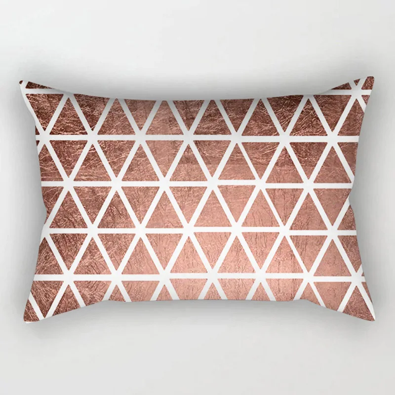 30x50cm Pillow Covers Decorative For High Quality Rose Golden Pink Home Textile Geometric 1PC Hot Sale
30x50cm Pillow Covers Decorative For High Quality Rose Golden Pink Home Textile Geometric 1PC Hot Sale