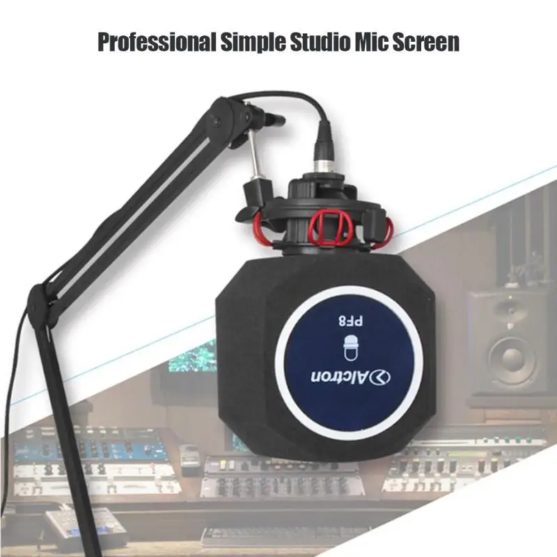 Alctron PF8 Simple Studio Mic Screen Acoustic Filter Desktop Recording Microphone Noise Reduction Wind Screen
Alctron PF8 Simple Studio Mic Screen Acoustic Filter Desktop Recording Microphone Noise Reduction Wind Screen