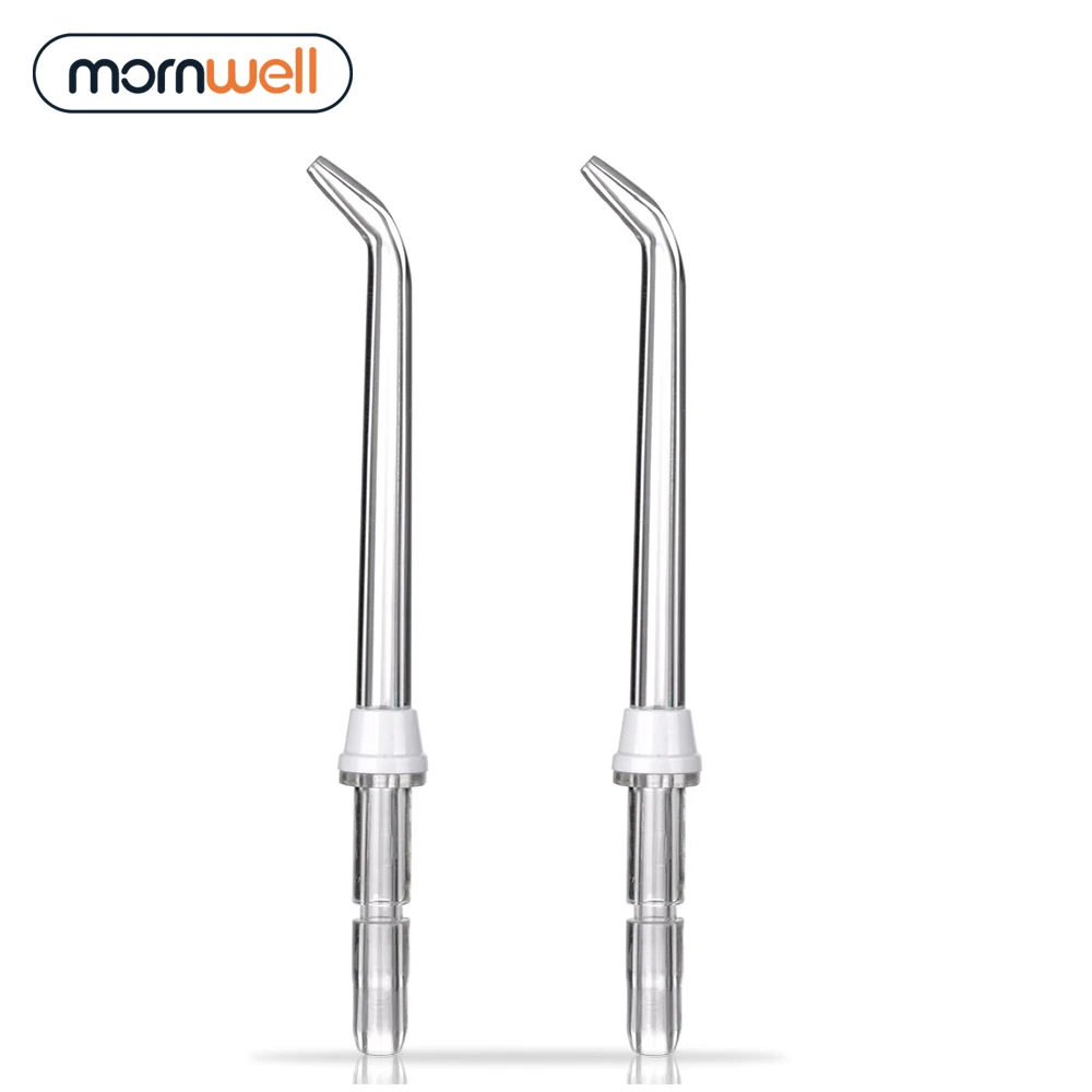 2 Replacement Tips Compatible With Mornwell D51 Water Flosser Oral Irrigator For Braces
2 Replacement Tips Compatible With Mornwell D51 Water Flosser Oral Irrigator For Braces