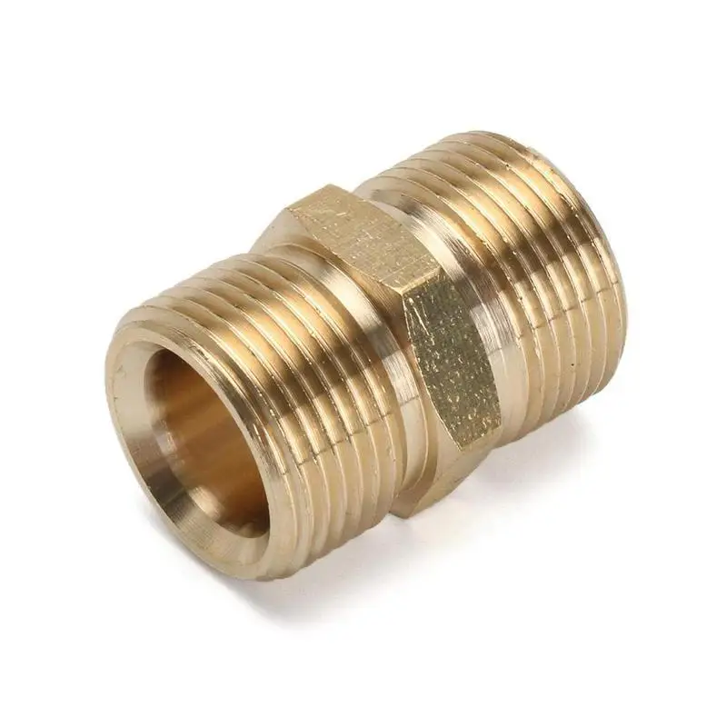 1Pcs M22 Male M Adapter Pressure Washer Brass Karcher Hose Lance Fitting Connector ZJF6296
1Pcs M22 Male M Adapter Pressure Washer Brass Karcher Hose Lance Fitting Connector ZJF6296