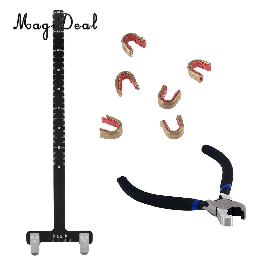 MagiDeal 6 Pieces Archery Bowstring Nocking Point + Bow Nocking Points Pliers + Bow Square
MagiDeal 6 Pieces Archery Bowstring Nocking Point + Bow Nocking Points Pliers + Bow Square