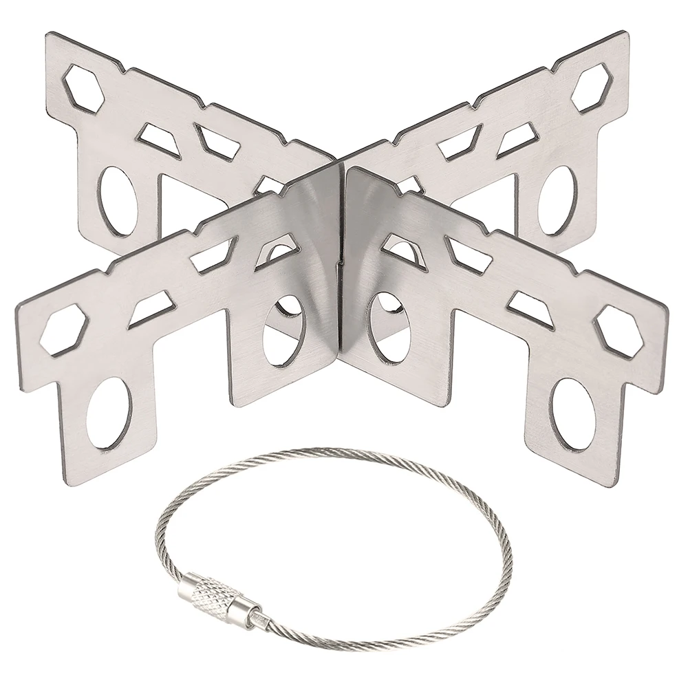Stainless Steel Outdoor Alcohol Stove Rack Stand Outdoor Camping Stove Stand Support Rack Outdoor Camping Stove Stand Support
Stainless Steel Outdoor Alcohol Stove Rack Stand Outdoor Camping Stove Stand Support Rack Outdoor Camping Stove Stand Support