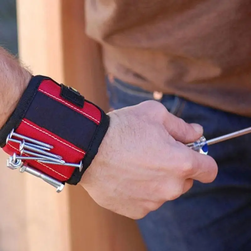 Strong Magnetic Wristband Bracelet Portable Tool Bag For Holding Screws Nails Drill Bits Tool Wrist Belt Magnetic Wristband hot
Strong Magnetic Wristband Bracelet Portable Tool Bag For Holding Screws Nails Drill Bits Tool Wrist Belt Magnetic Wristband hot