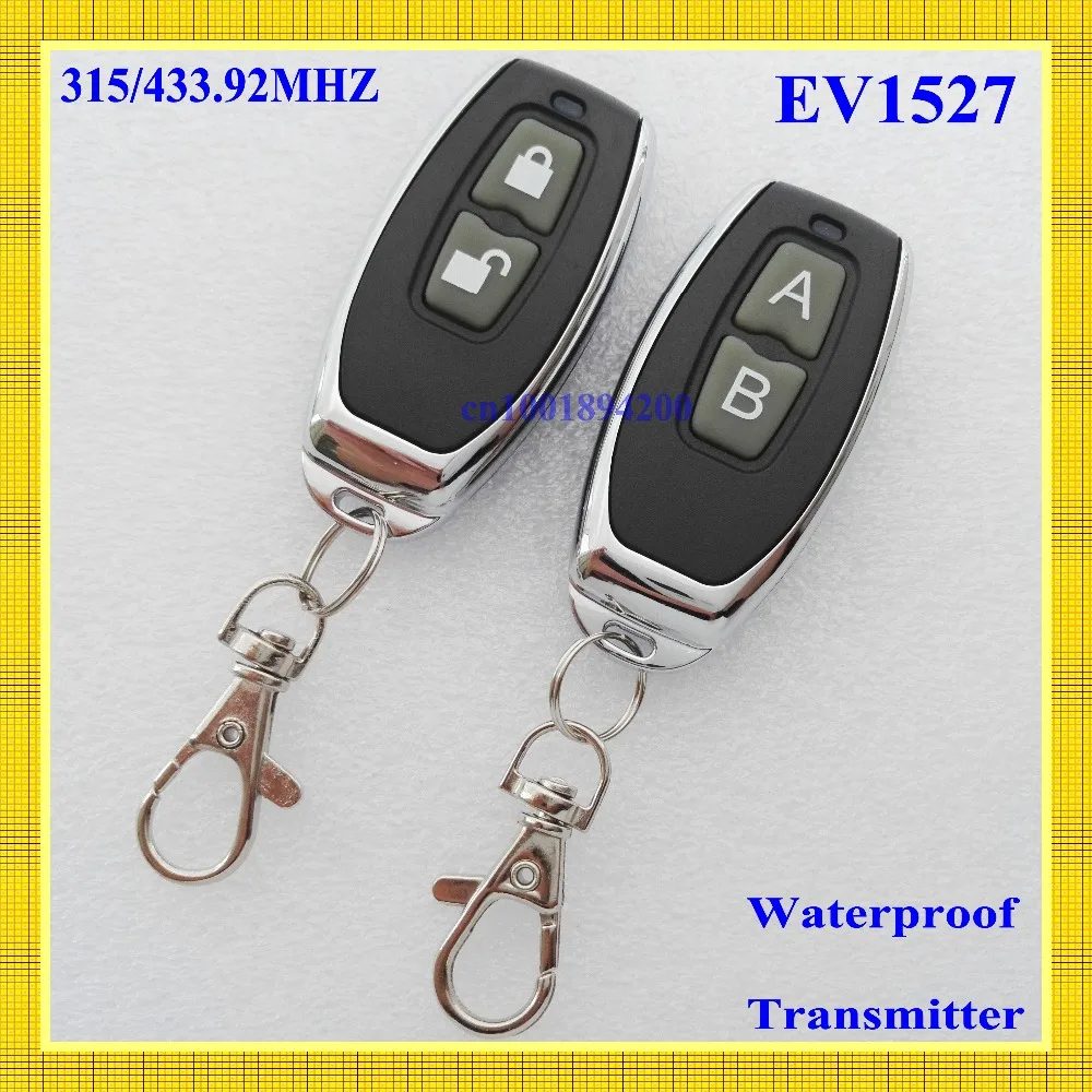 RF Remote Control Transmitter 2 Button Lock Unlock Metal remote High-end upscale High Grade Wireless Remote Transmitter 315/433
RF Remote Control Transmitter 2 Button Lock Unlock Metal remote High-end upscale High Grade Wireless Remote Transmitter 315/433