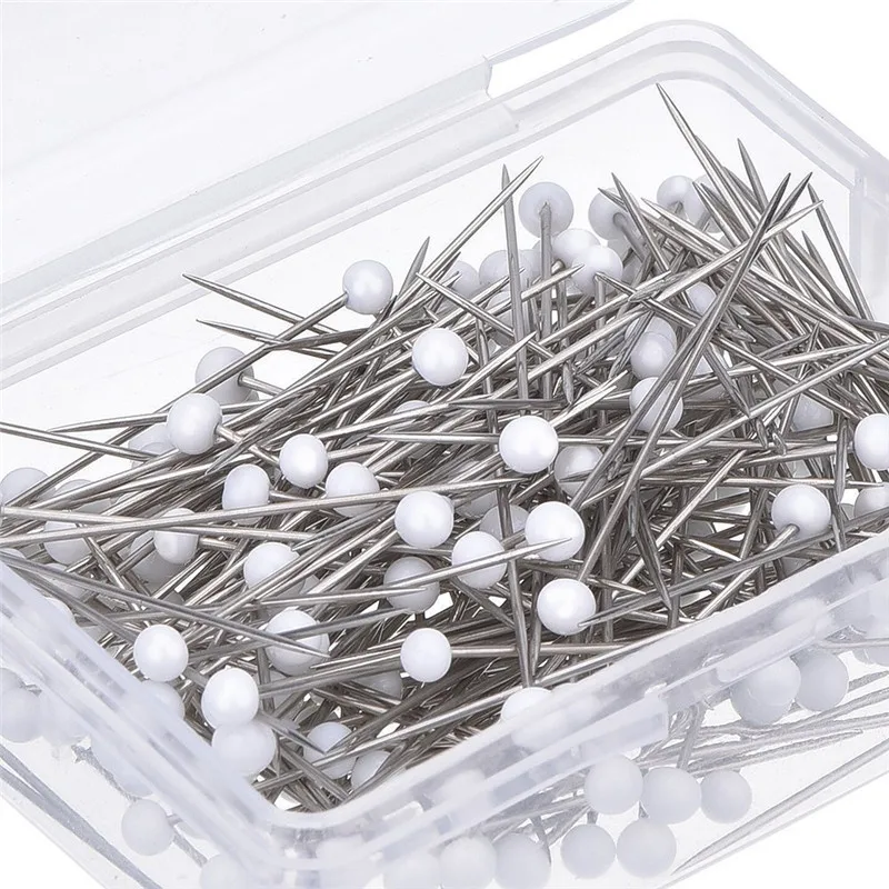 Fashion Sewing Needles 32mm glass head bead 250pcs knitting needles set holder glass head pins sewing machine needles AQ030 
Fashion Sewing Needles 32mm glass head bead 250pcs knitting needles set holder glass head pins sewing machine needles AQ030