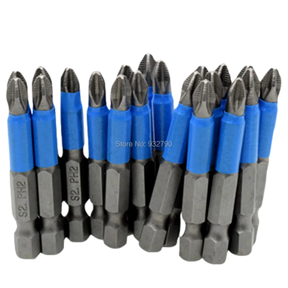 20pcs Phillips Screwdriver Bit Set 50mm Magnetic PH2 Screwdriver Insert Bit Set Non Slip 1/4'' Hex Power Screw Driver Hex Bits
20pcs Phillips Screwdriver Bit Set 50mm Magnetic PH2 Screwdriver Insert Bit Set Non Slip 1/4'' Hex Power Screw Driver Hex Bits