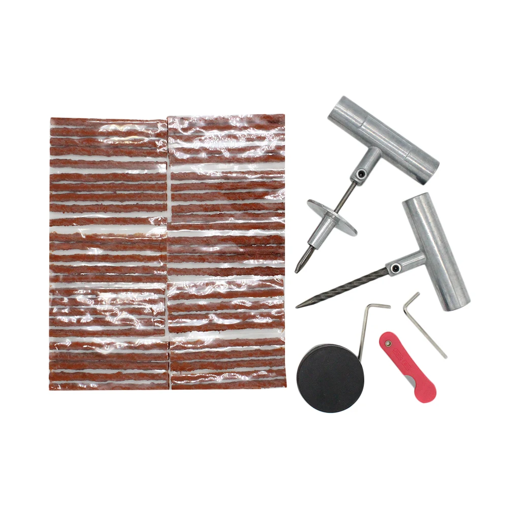 57Pcs/set Car Tire Repair Kit Flat Tire Repair Tool Car Van Motorcycle Bike Tire Repair Tools Emergency Car-styling Accessories
57Pcs/set Car Tire Repair Kit Flat Tire Repair Tool Car Van Motorcycle Bike Tire Repair Tools Emergency Car-styling Accessories