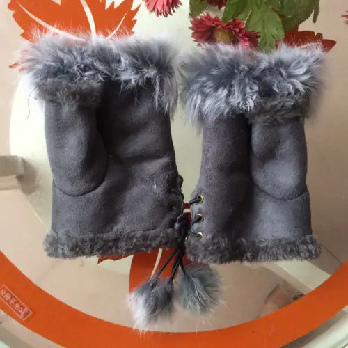 Adjustable Wrist Winter Warm Women's Girl Cute Half-finger Warm Rabbit Glove Ladies Fur Soft Weaving Gloves Mttens
Adjustable Wrist Winter Warm Women's Girl Cute Half-finger Warm Rabbit Glove Ladies Fur Soft Weaving Gloves Mttens