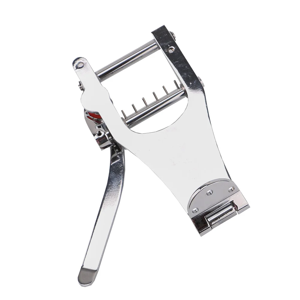 1pcs Silver Guitar Vibrato Bridge with Screws Guitar Tremolo Bar Bridge Tailpiece For Electric Guitar Parts Accessories
1pcs Silver Guitar Vibrato Bridge with Screws Guitar Tremolo Bar Bridge Tailpiece For Electric Guitar Parts Accessories