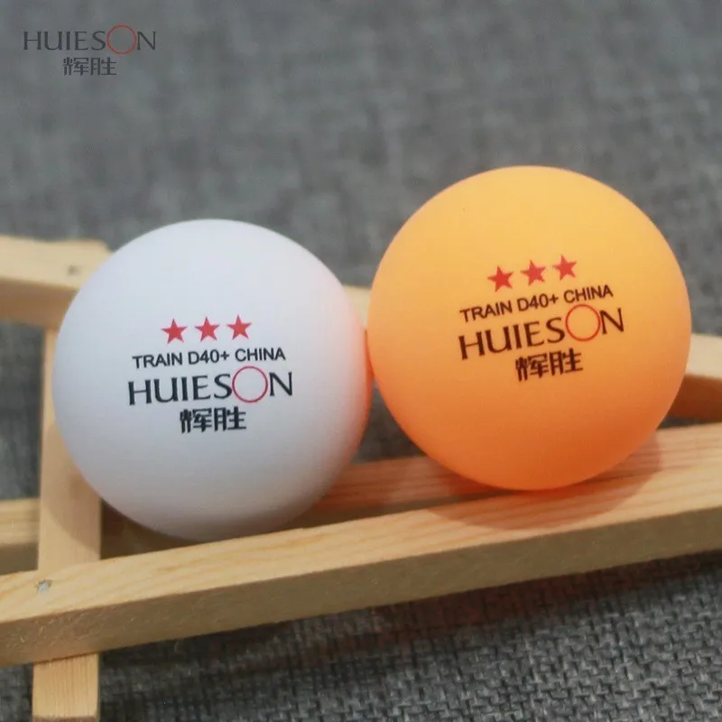 HUIESON 100Pcs/Bag 3 Star D40mm+2.8g New Material ABS Table Tennis Balls for Adult Club Training Ping Pong Balls
HUIESON 100Pcs/Bag 3 Star D40mm+2.8g New Material ABS Table Tennis Balls for Adult Club Training Ping Pong Balls