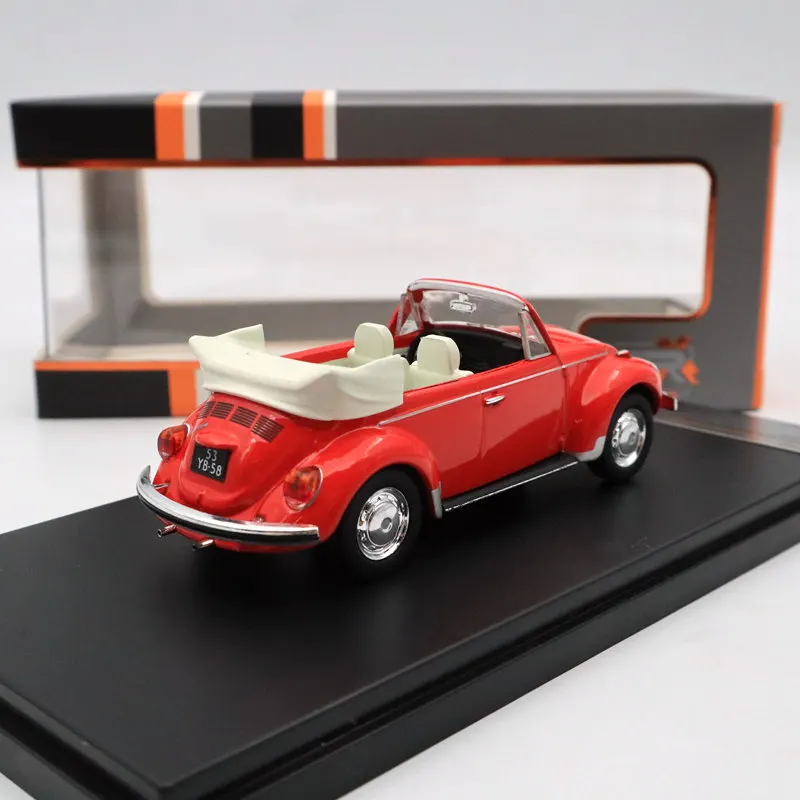 1:43 Премиум X для SUPER BEETLE 1973 Кабриолет красный PRD530 литые модели автомобилей игрушки