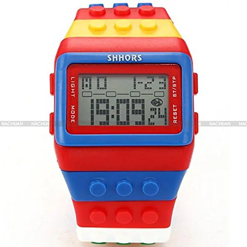 LinTimes SHHORS Block Silicone LCD Digital Light Men Ladies Sport Watch Red Blue LED090
LinTimes SHHORS Block Silicone LCD Digital Light Men Ladies Sport Watch Red Blue LED090