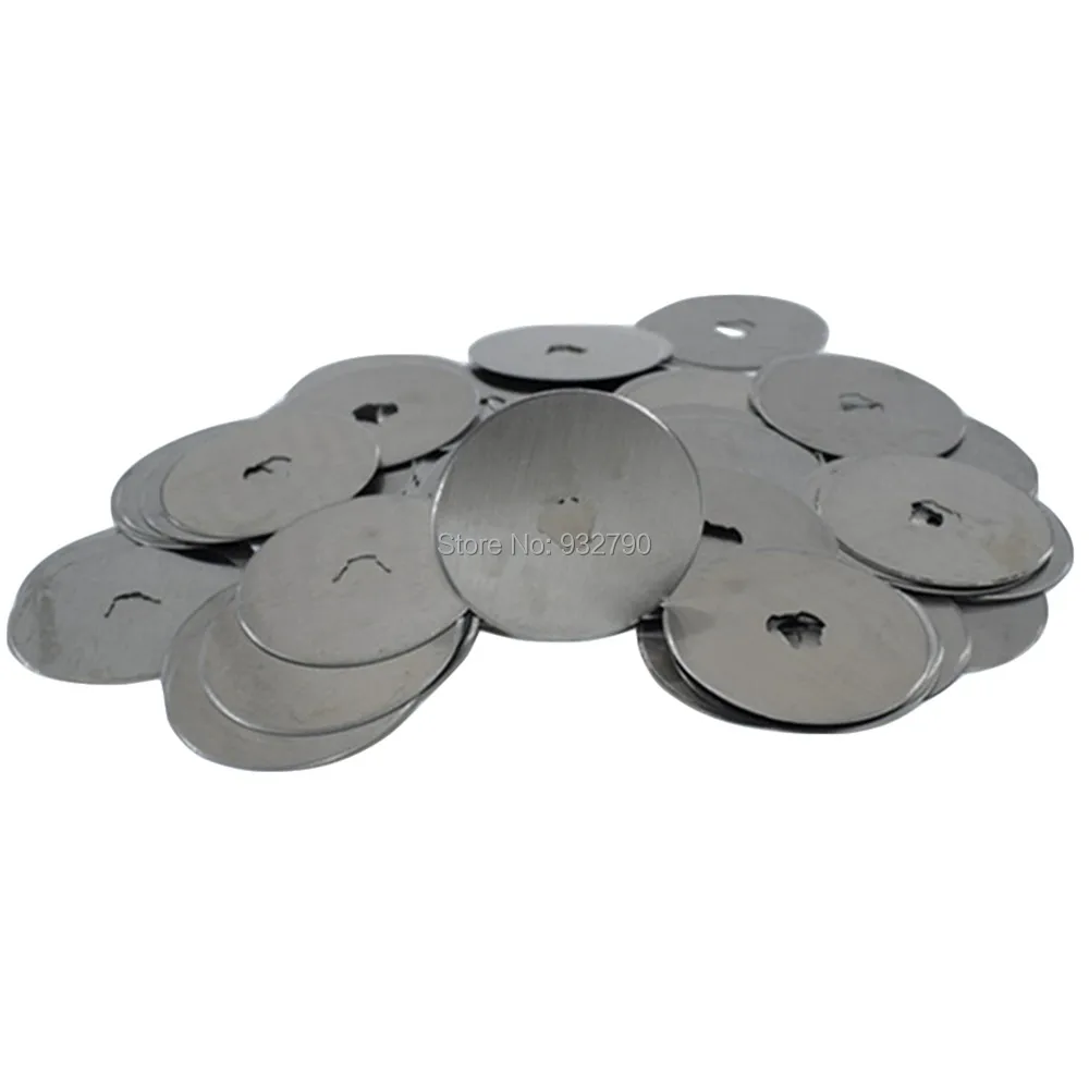 200pcs 28mm Rotary Cutter Blade Quilters Mat Paper Sewing Fabric Leather Craft Cutting Fabric Patchwork Rotary Cutter Blades
200pcs 28mm Rotary Cutter Blade Quilters Mat Paper Sewing Fabric Leather Craft Cutting Fabric Patchwork Rotary Cutter Blades